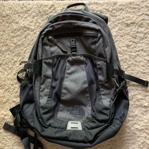 Northface Recon laptop backpack in grey